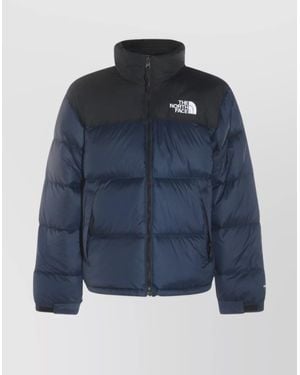 The North Face Insulated Puffer Jacket High Collar - Blue