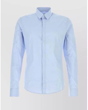 WOOYOUNGMI Poplin Shirt - Blue