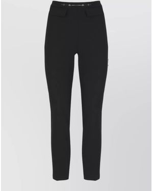 Elisabetta Franchi Straight-Leg Tailored Trousers - Black