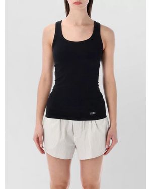 MM6 by Maison Margiela Stretch Tank Top - Blue