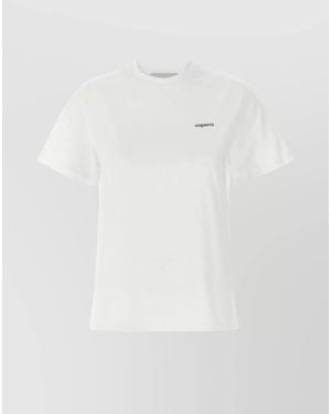 Coperni Logo Cotton T-Shirt - White