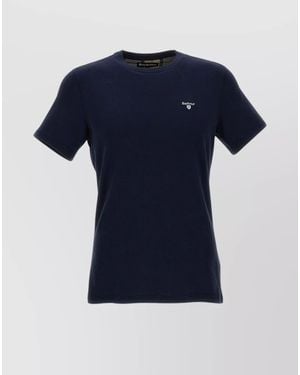 Barbour Cotton Short-Sleeve T-Shirt - Blue