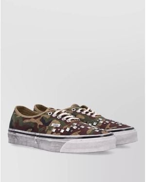 Vans Crystal-Embellished Lace-Up Sneakers - Multicolor