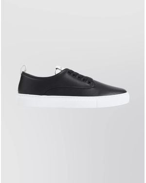 Givenchy Calf Leather Low-Top Trainers - Multicolour