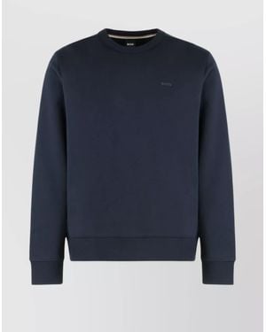 BOSS Logo Sweatshirt Long Sleeves - Blue