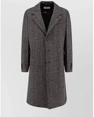 コート Givenchy Coats Givenchy Cats Jacquard Double Breasted Coat - Bergdorf Goodman