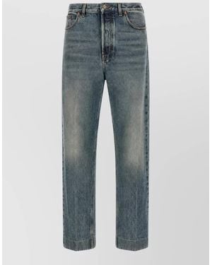 Valentino Garavani Straight-Leg Denim Jeans - Blue