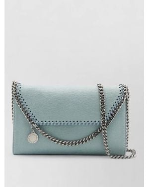 Stella McCartney Falabella Shoulder Bag Chain Strap Wallet - Blue