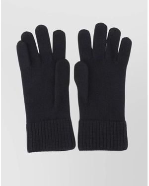 Maison Margiela Wool Gloves - Black