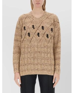 Cormio Oversized Jumper - Natural