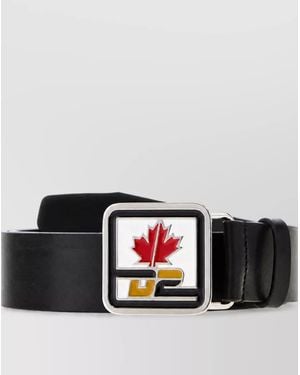 DSquared² Leather Belt - Black