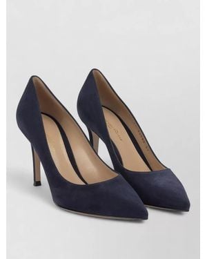 Gianvito Rossi 85 Mm Court Shoes Pointed Toe Stiletto - Blue