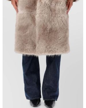 Urbancode Reversible Faux Fur Coat - Blue