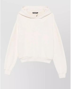 Dolce & Gabbana Crewneck Loungewear Top - White
