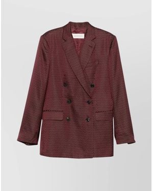 Dries Van Noten Bafya 2350 W.W. Jacket With Pockets - Red
