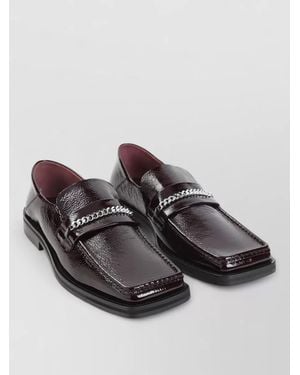 Martine Rose Leather Loafers - Brown