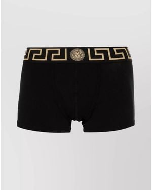 Versace Stretch Boxer Briefs Set - Black