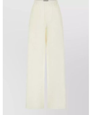 Fabiana Filippi Wool Trousers - White