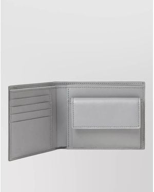 Fendi Leather Wallet - Gray