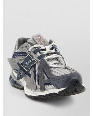 New Balance Mesh Low-Top Sneakers - Gray