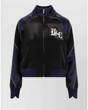 Undercover Satin Bomber Jacket - Blue