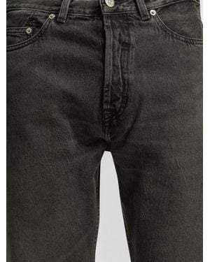 Our Legacy First Cut Straight Leg Denim Jeans - Black