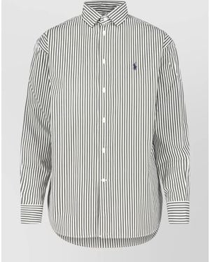 Polo Ralph Lauren Cotton Shirt - Grey
