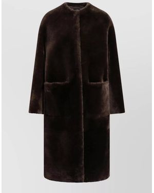 Blancha Faux Fur Jacket - Black