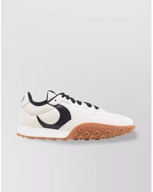 【MARINE SERRE】 Sneakers woman スニーカー Marine Serre Ms Rise Sneakers | White | FARFETCH