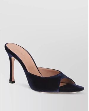 AMINA MUADDI Velvet Stiletto Mules - Multicolour