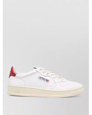Autry Leather Low-Top Sneakers - Multicolor