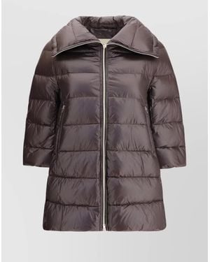 ブルゾン Herno Quilted Lightweight Polyamide Jacket With Contrasting Herno Quilted Lightweight Polyamide Jacket With Contrasting