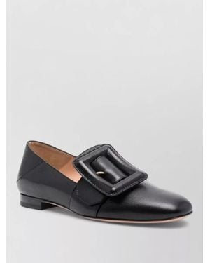 Bally Calfskin Ballerina Shoes - Grey