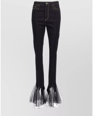 Nensi Dojaka Flared Jeans - Blue