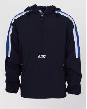 Autry Nylon Puffer Jacket - Blue