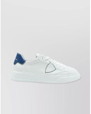 Philippe Model Leather Low-Top Trainers - Blue