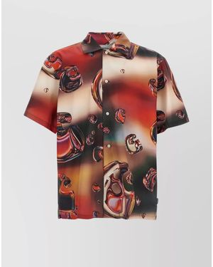 Carhartt Solar Chrome Short-Sleeve Shirt - Red