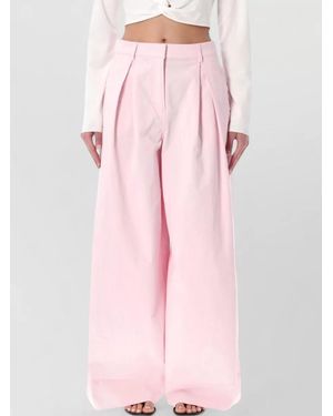 THE GARMENT Avellino High Waist Relaxed Shorts - Pink