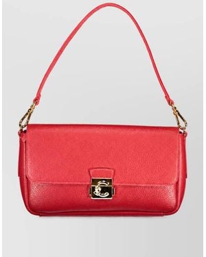 Coccinelle Leather Shoulder Bag - Red