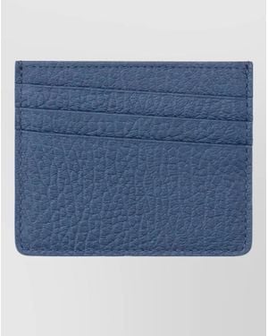 Maison Margiela Leather Keyring - Blue