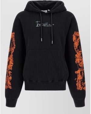 Off-White c/o Virgil Abloh Urban Nature Graphic Hoodie Long Sleeve - Black
