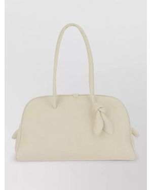 Jacquemus Le Turismo Leather Tote Bag - Natural