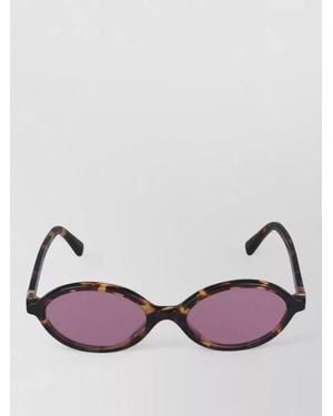 Miu Miu Sunglasses Model 0Mu 04Zs Vau50D Oval - Purple