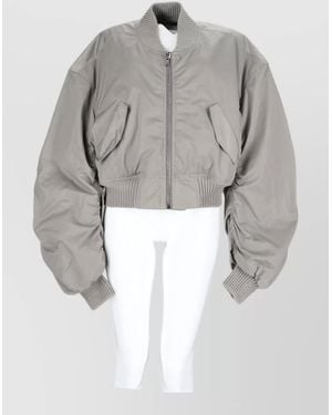 Rick Owens Oversized Coat - Gray