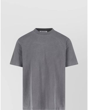 Our Legacy Cotton Boxy Crew Neck T-Shirt - Grey