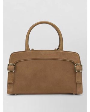Santoni Didi Small Shoulder Bag Adjustable Strap - Brown