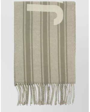 Jacquemus Wool Scarf - Orange