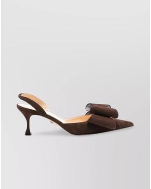 Mach & Mach Le Cadeau Slingback Court Shoes - Multicolour