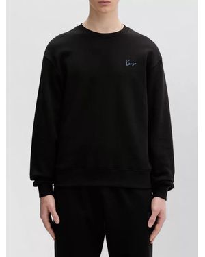 KENZO Cotton Crewneck Sweatshirt - Black