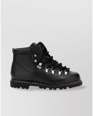 Paraboot Leather Ankle Boots - Black
